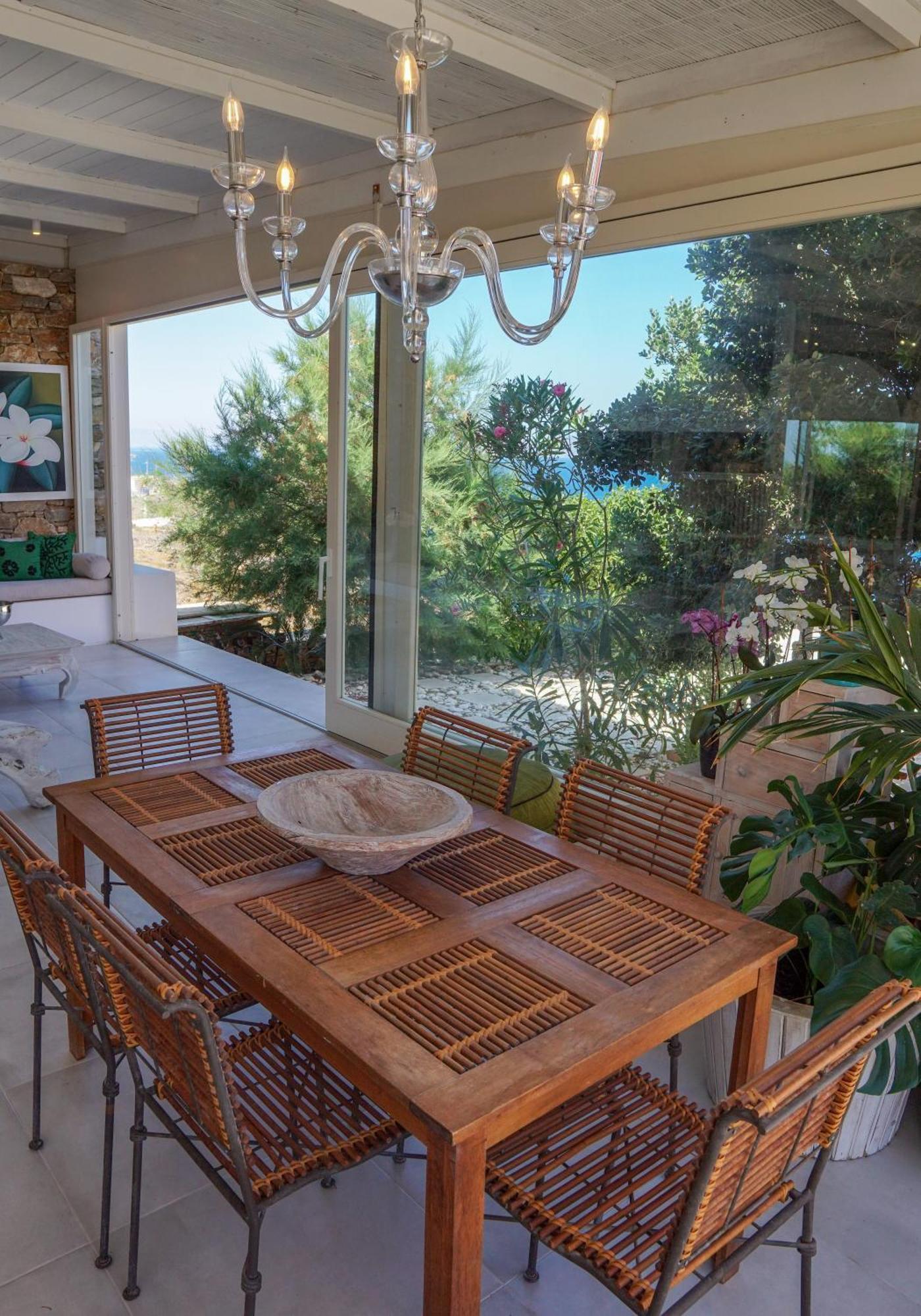 Villa Zen Dans Le Bleu Ермополи Екстериор снимка